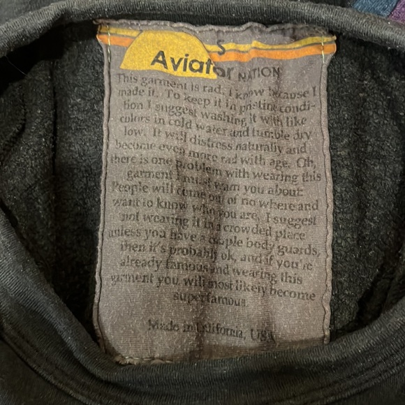 AVIATOR NATION sweatshirt. - Picture 3 of 3